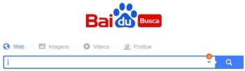 principais motores de busca - baidu