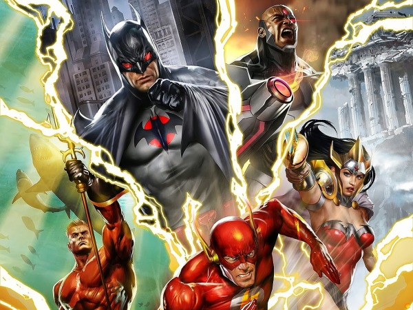 As melhores animações da DC - Flash point em os melhores filmes animados da Dc comics