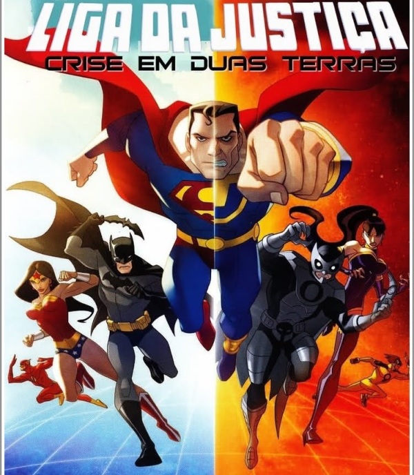 Liga da justiça - crise em duas terras em os melhores filmes animados da DC comics